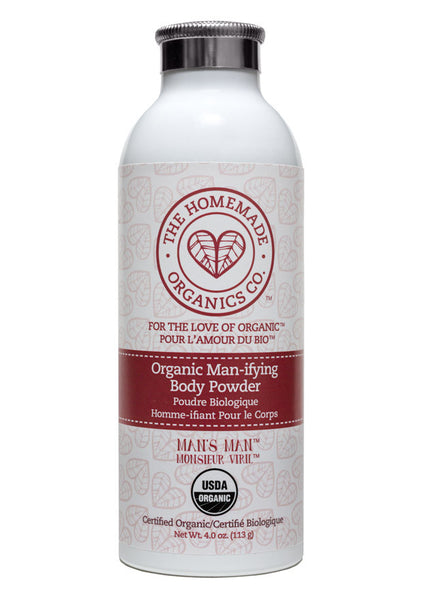 Organic Man-ifying Body Powder