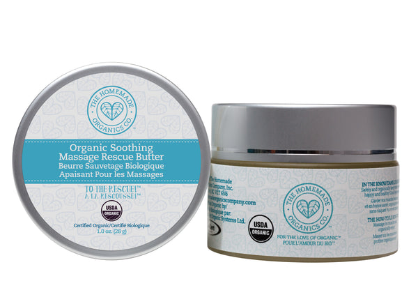 Organic Soothing Massage Rescue Butter